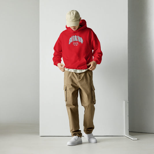 Red SHARP Logo Hoodie